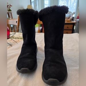 Sketchers Black Winter Boots Size 9